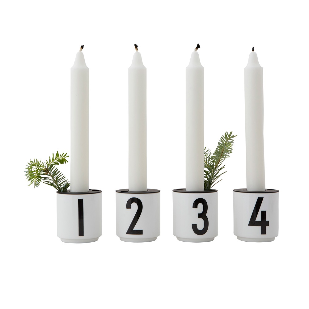 DL Kerzenhalter Candle Holder Beispiel mit Kerze
