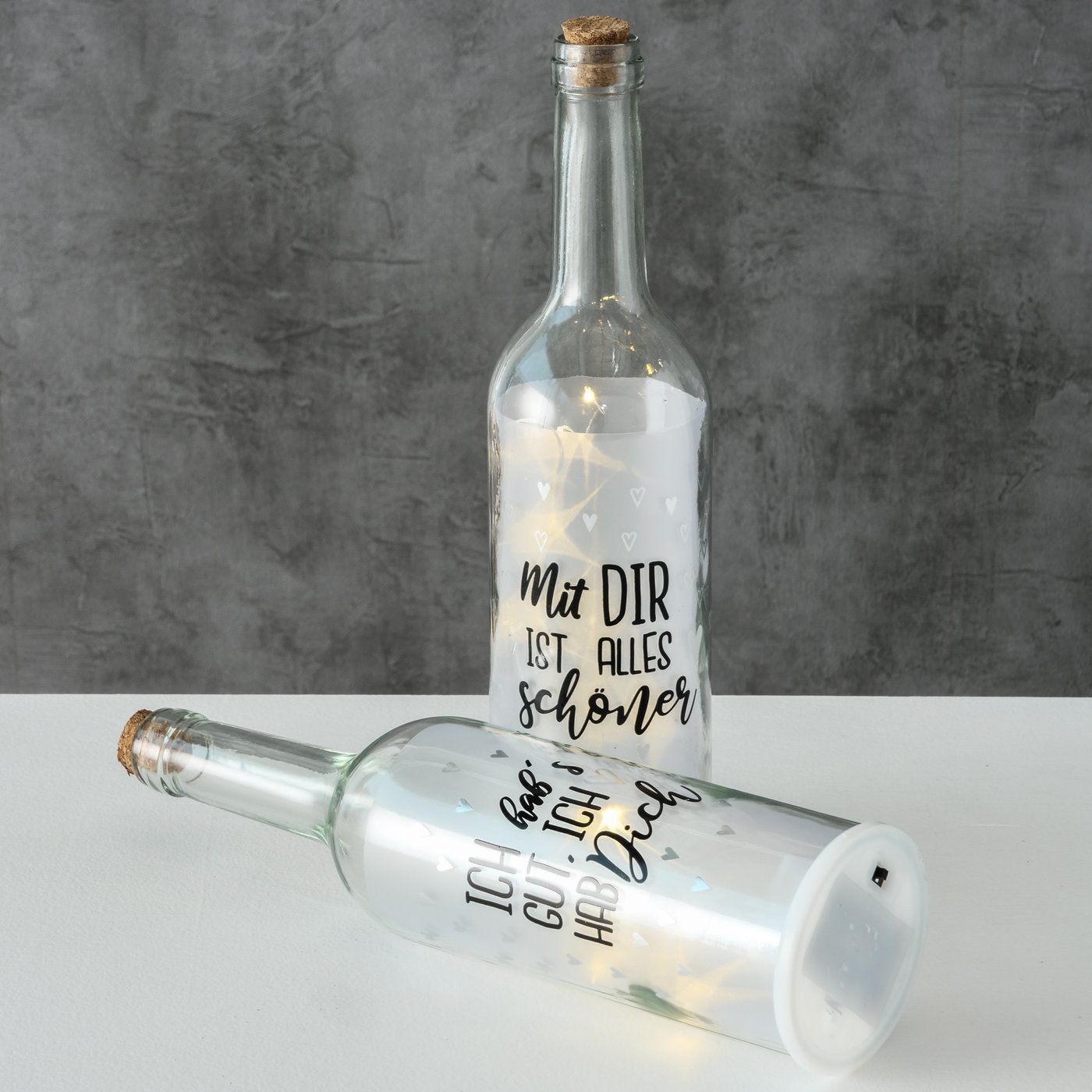 Flasche Glas LED Varianten