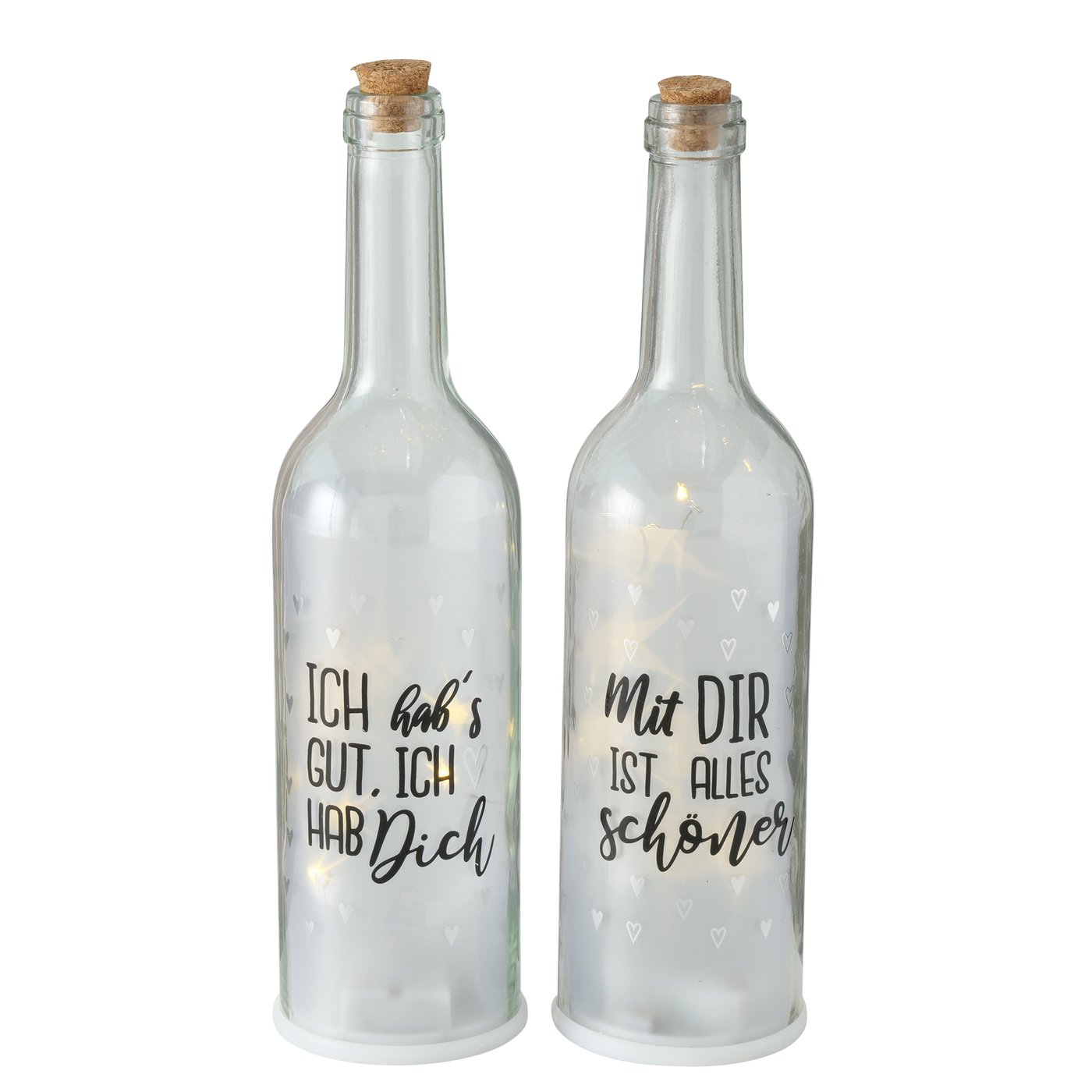 Flasche Glas LED