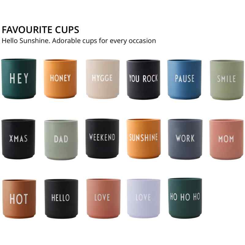 DL Favourite Cups Tassen Übersicht