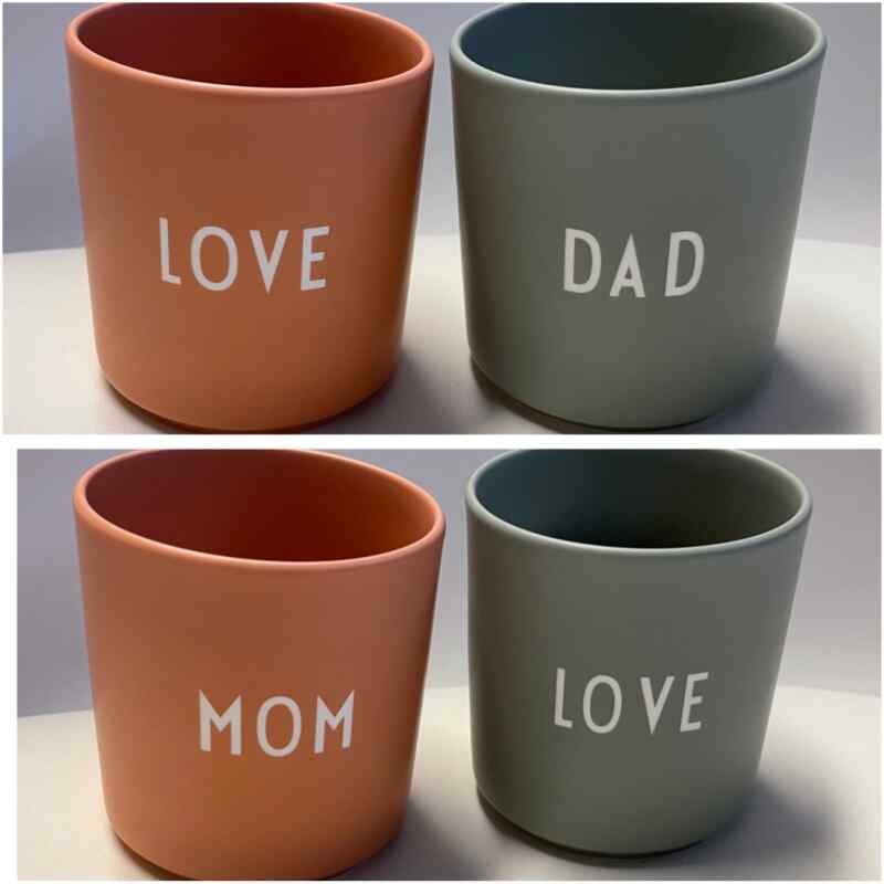 Design Letters Tasse Mom and Dad