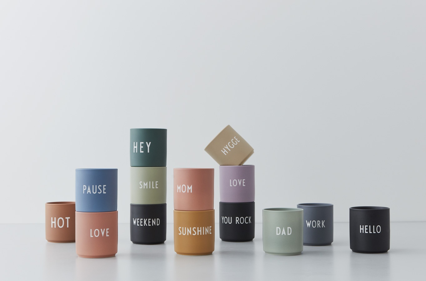 DL Tassen Favourite Cups Spruch Farben