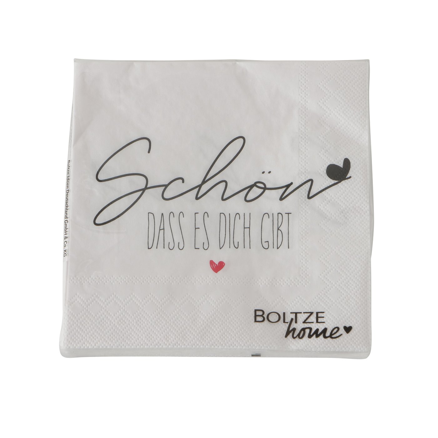 Serviette Schön dass es dich gibt