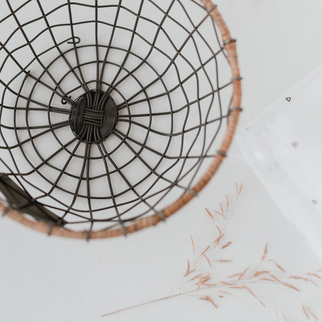 Aufbewahrungskorb aus Draht klein