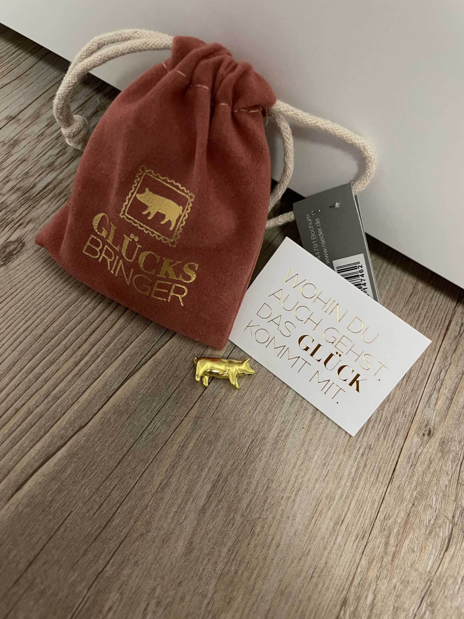 Giving kleiner Glücksbringer Glücksbringer