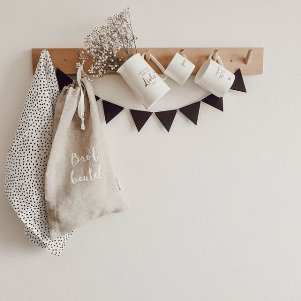 Brotbeutel aus Leinen