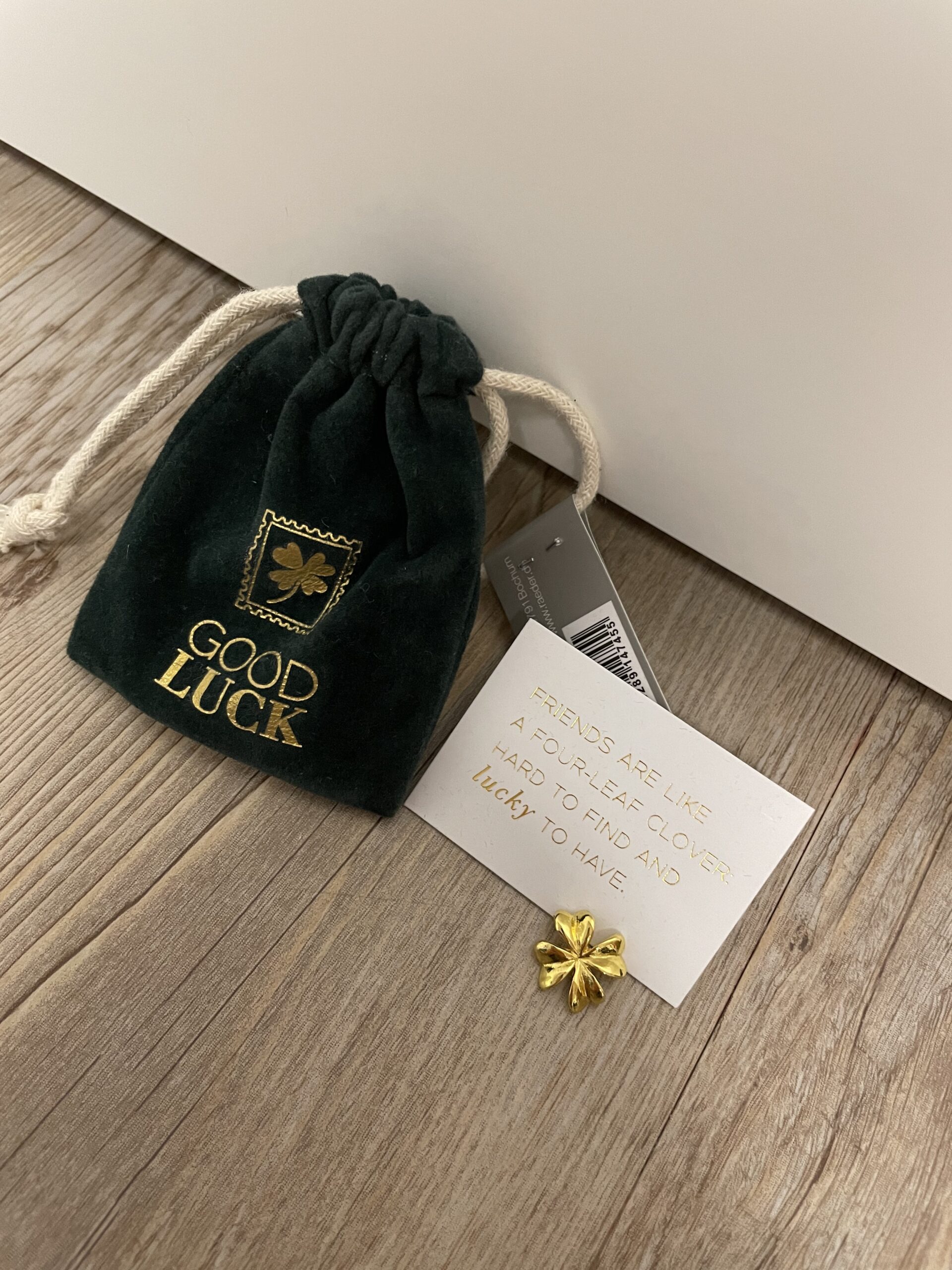 Giving kleiner Glücksbringer Good Luck