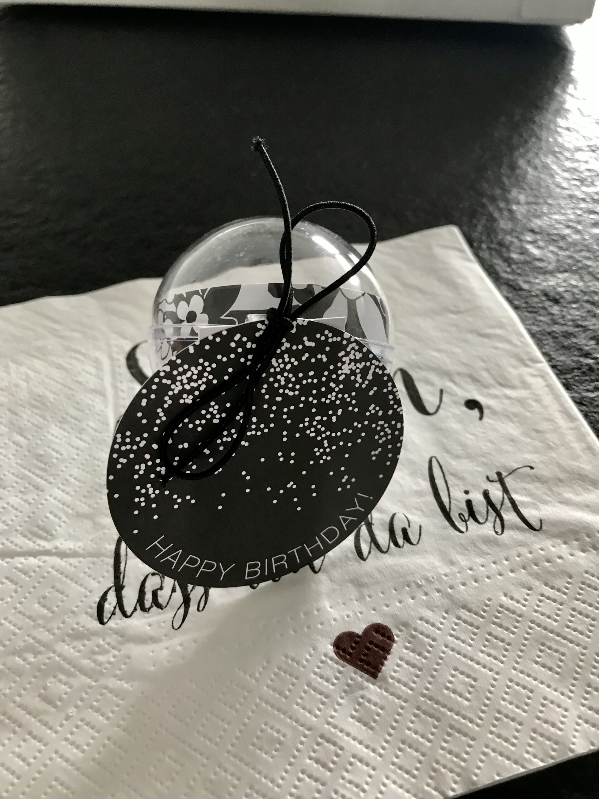 Wunschkugel Happy Birthday