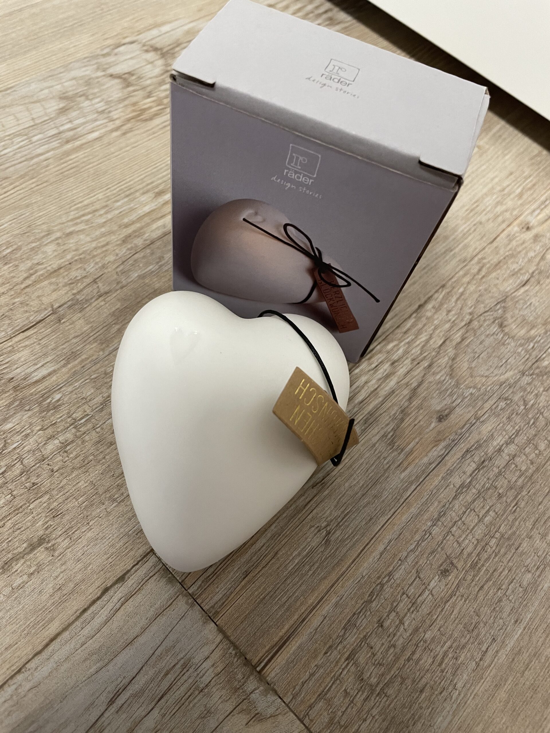 Giving LED Lichtbotschaft Herz