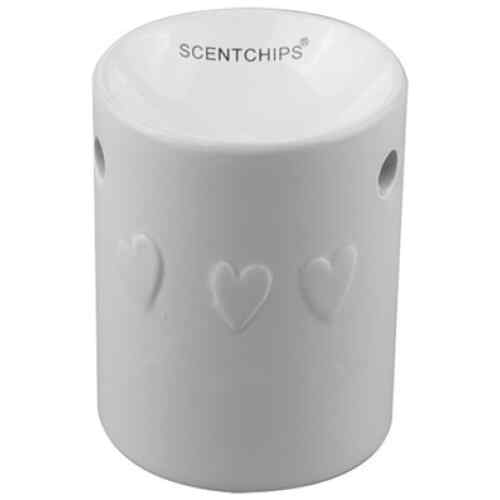 ScentBurner 3 Hearts weiß