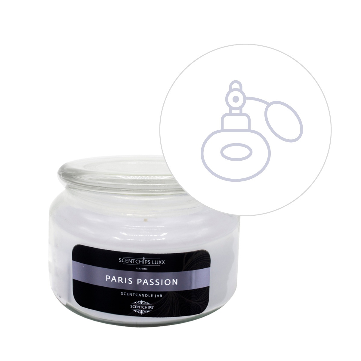 ScentCandle Paris Passion klein