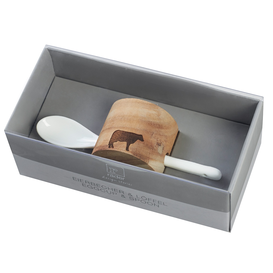 Eierbecher Set in Verpackung