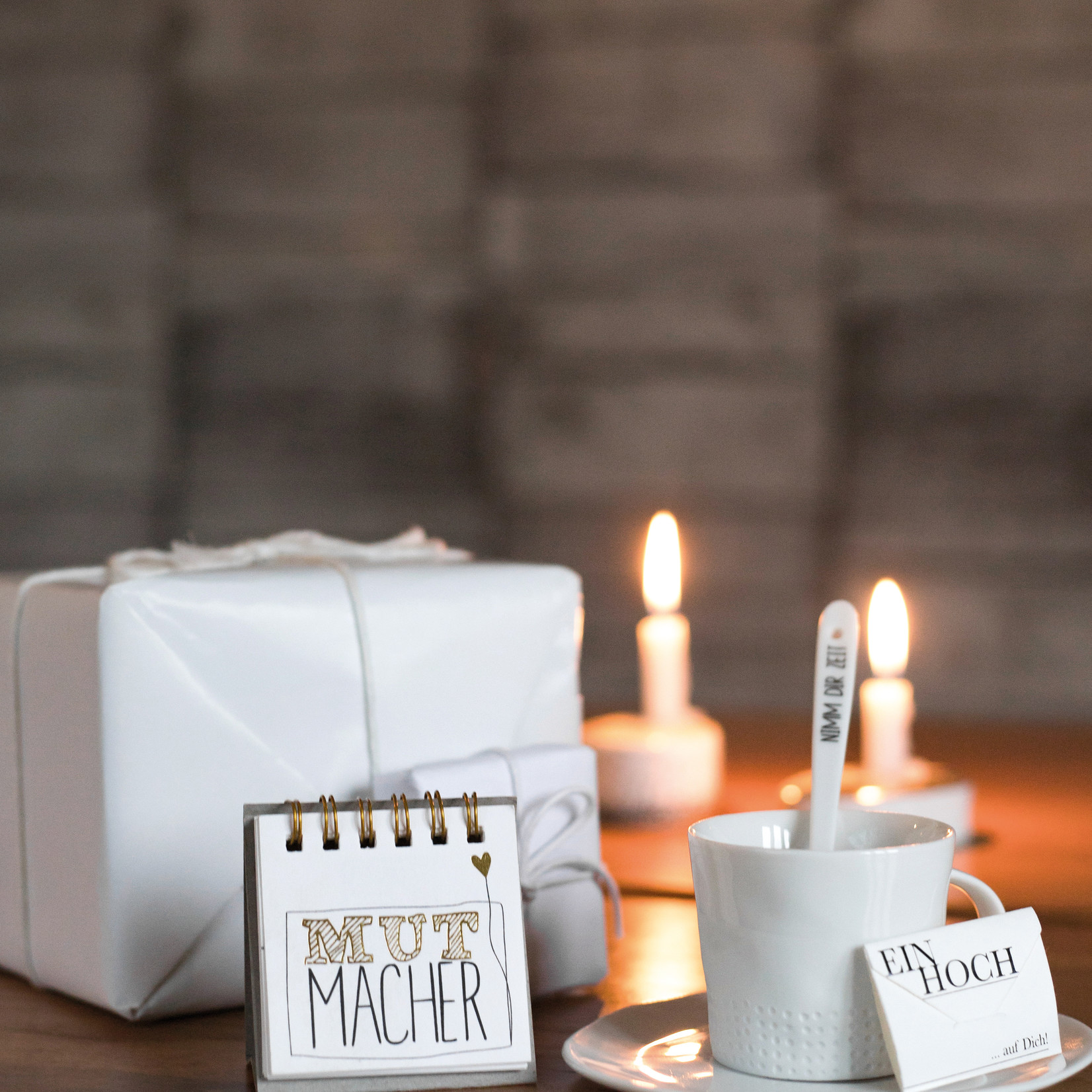 Giving kleine Botschaften