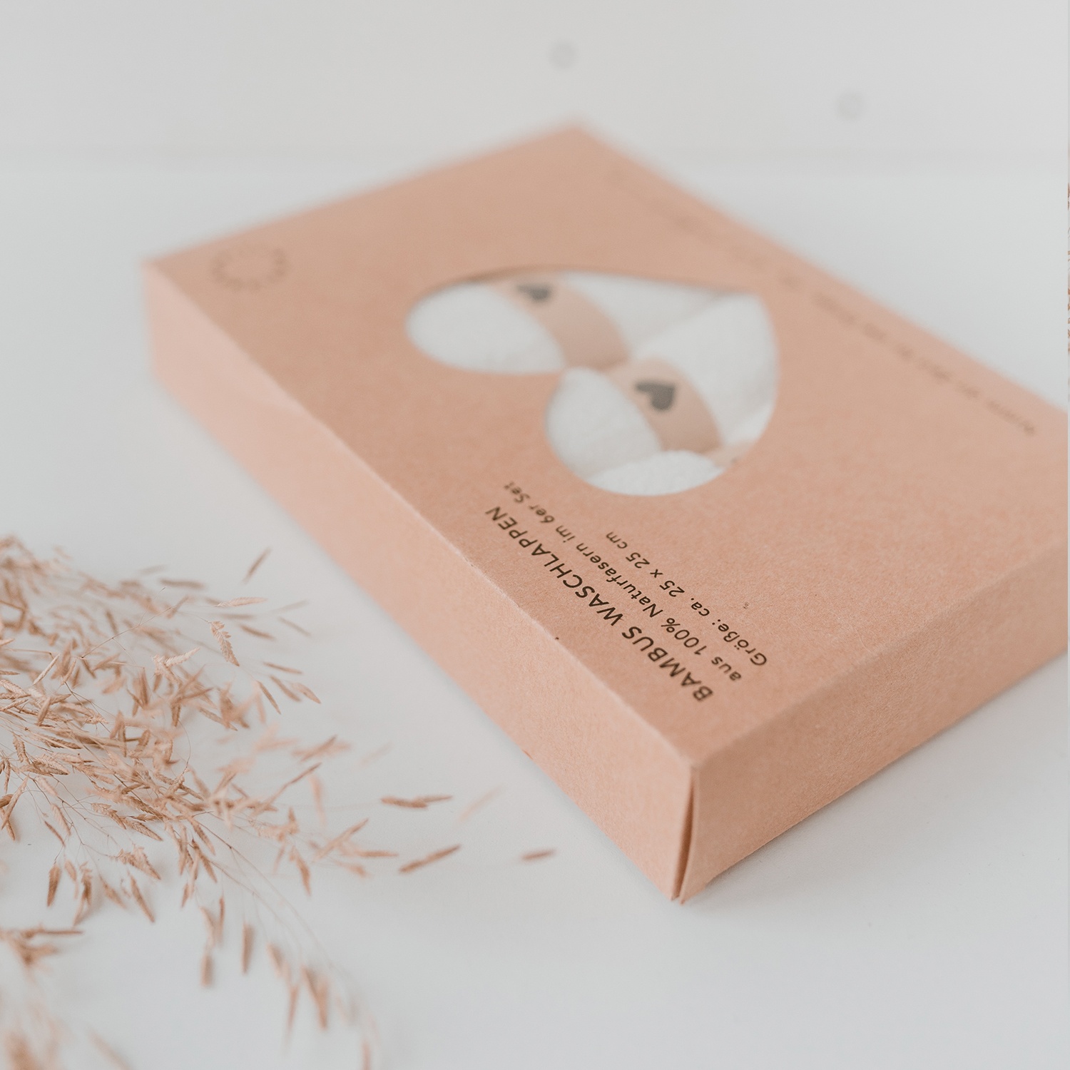 Waschlappen Herz 6er Set