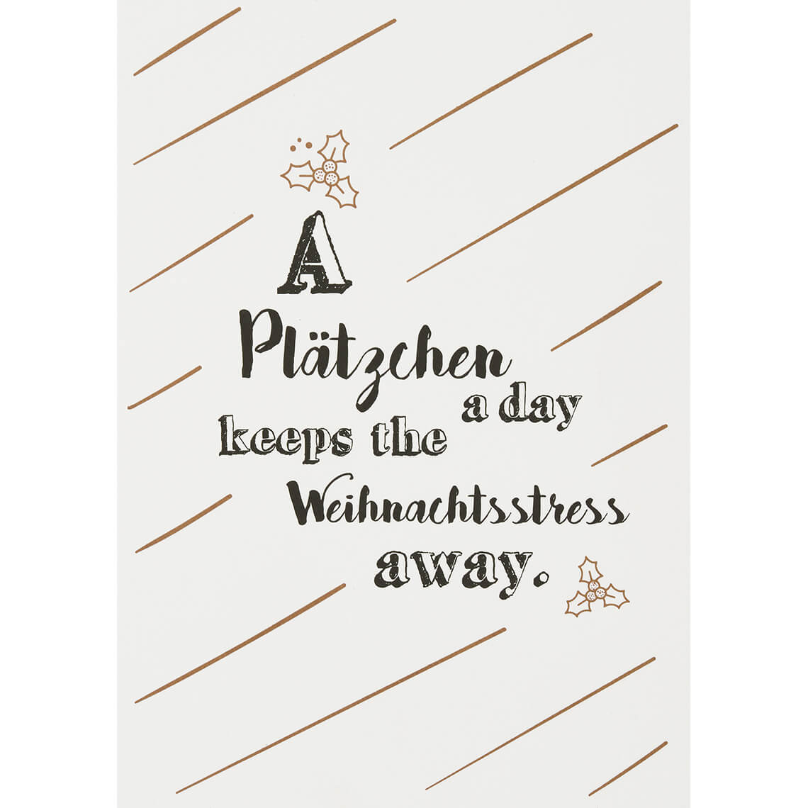 Weihnachtspostkarten Notfallset 6 Stück