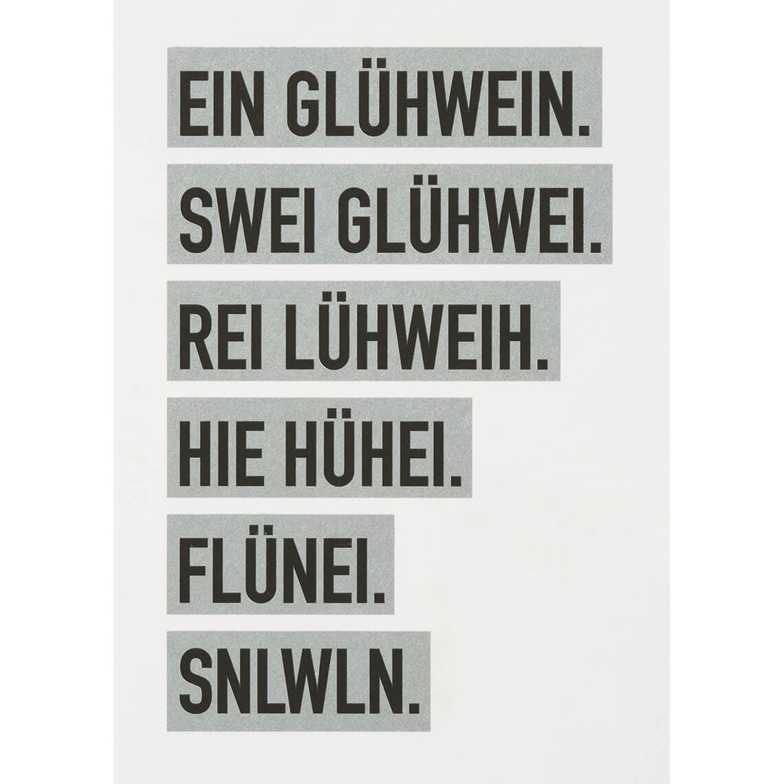 Weihnachtspostkarten Notfallset 6 Stück