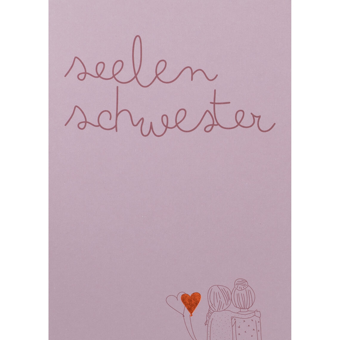 Karte Seelenschwester