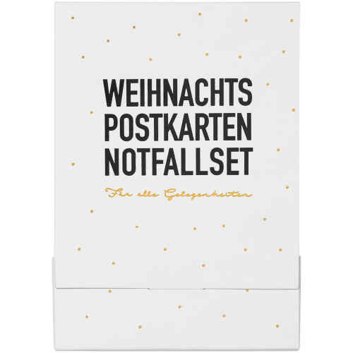 Weihnachtspostkarten Notfallset 6 Stück