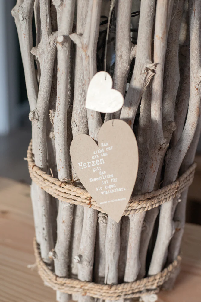 Herz-Clip - Man sieht nur mit dem Herzen gut