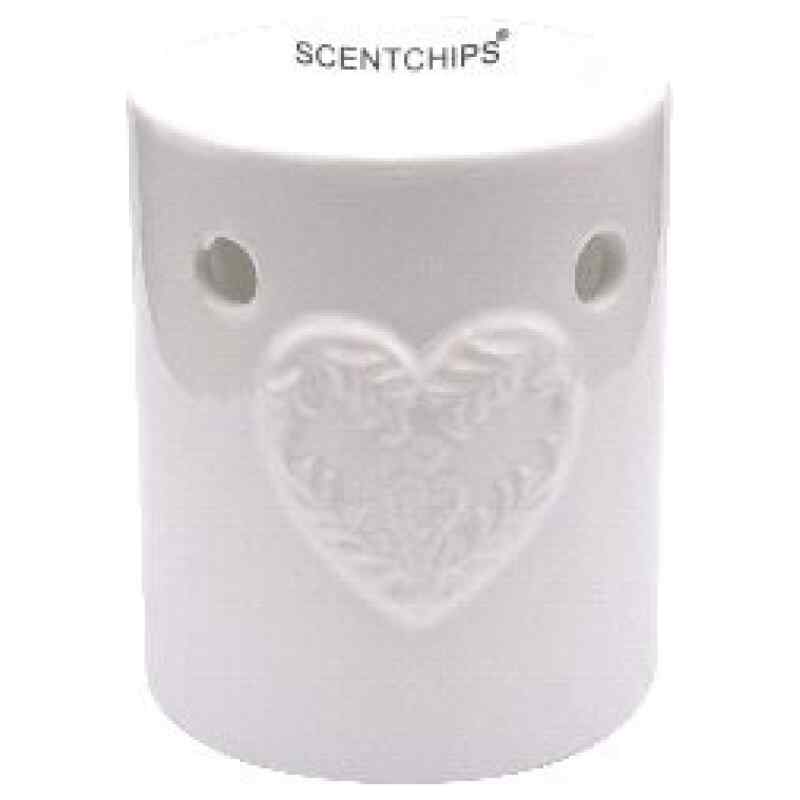 ScentBurner Herz weiss