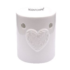 ScentBurner Herz weiss
