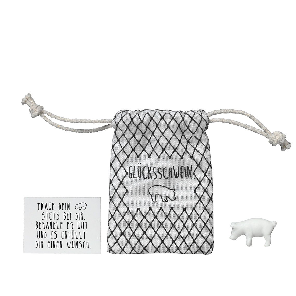 Taschenbegleiter Schwein