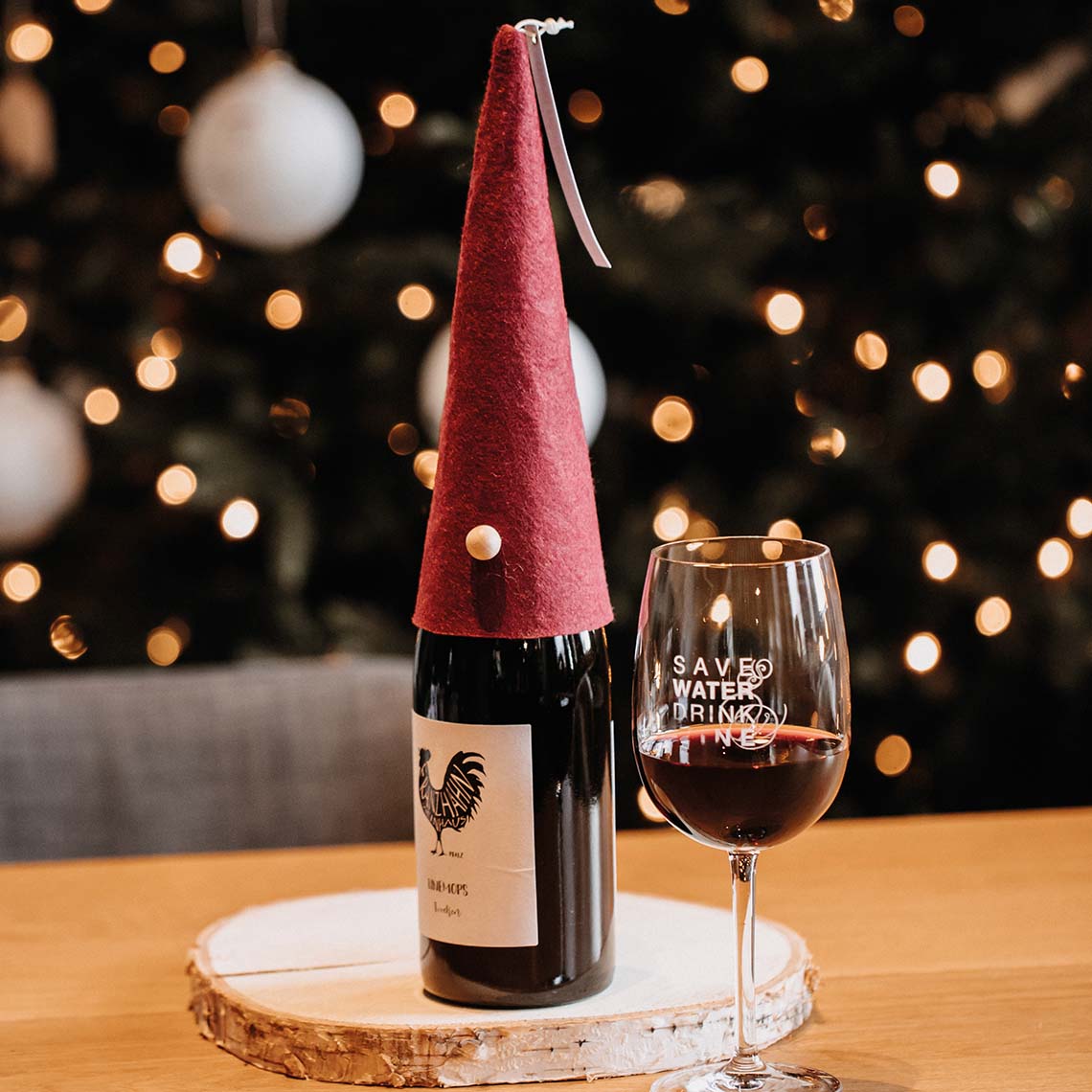 Flaschenwichtel Cheers to Santa