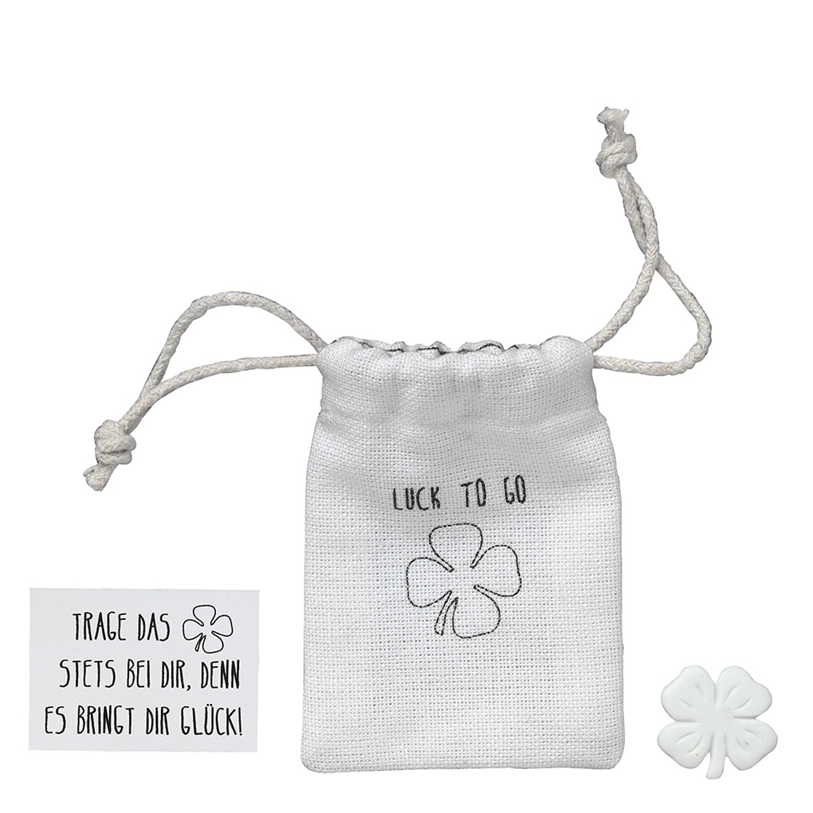 Taschenbegleiter Kleeblatt