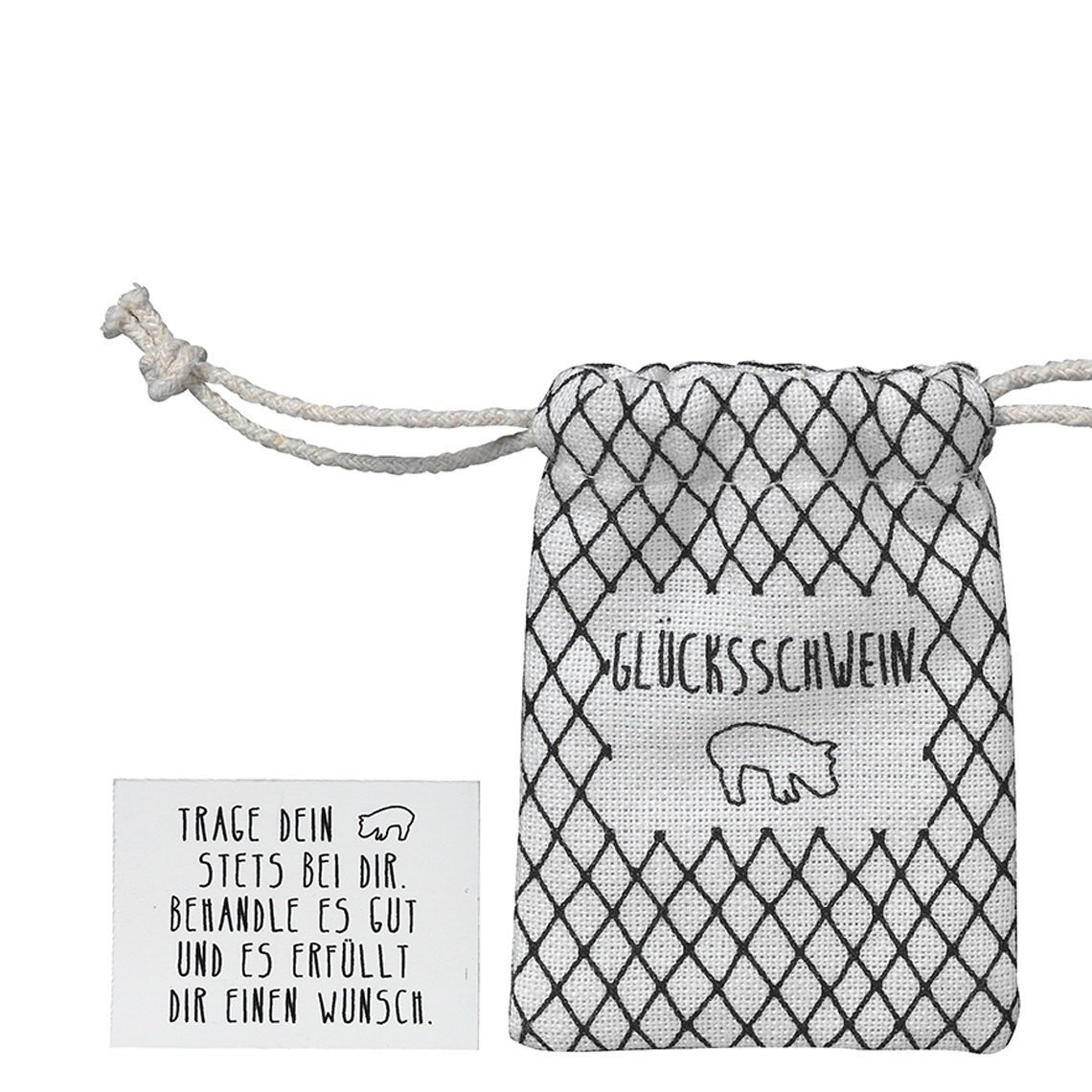 Taschenbegleiter Schwein