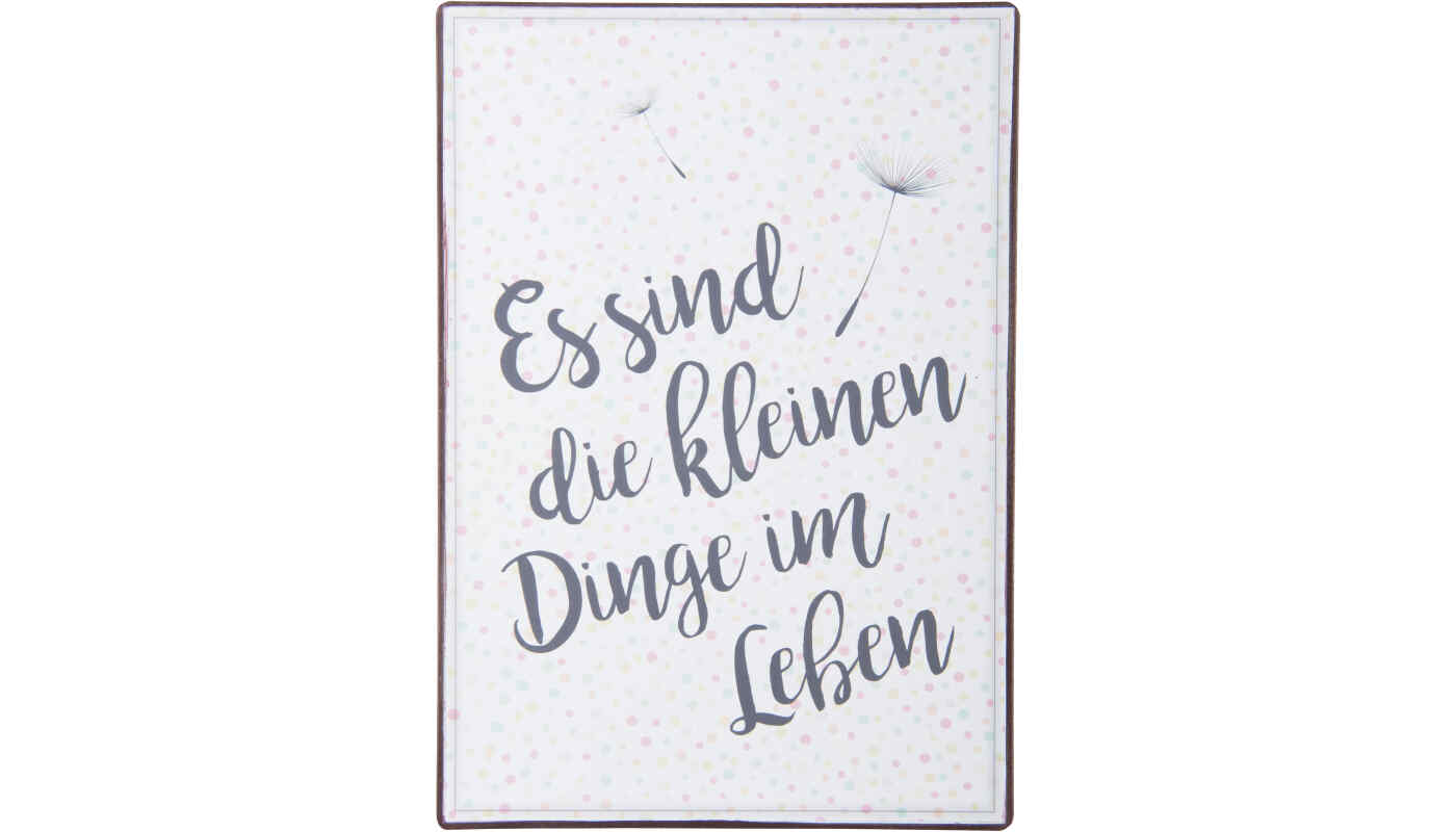 Es Sind Die Kleinen Dinge Im Leben Englisch www.pures-lebensglueck.de