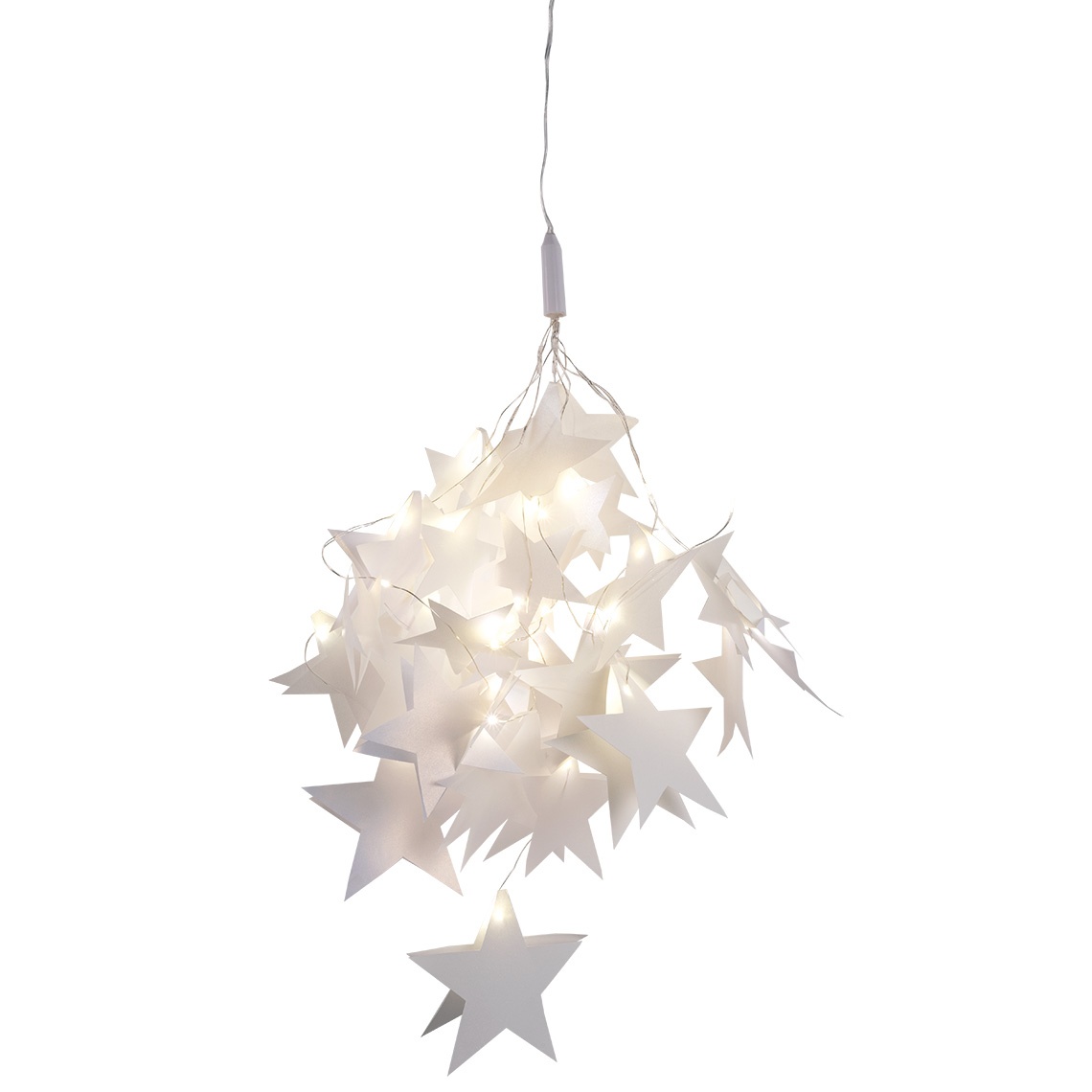 Living Doppelstern Lichtschweif Led