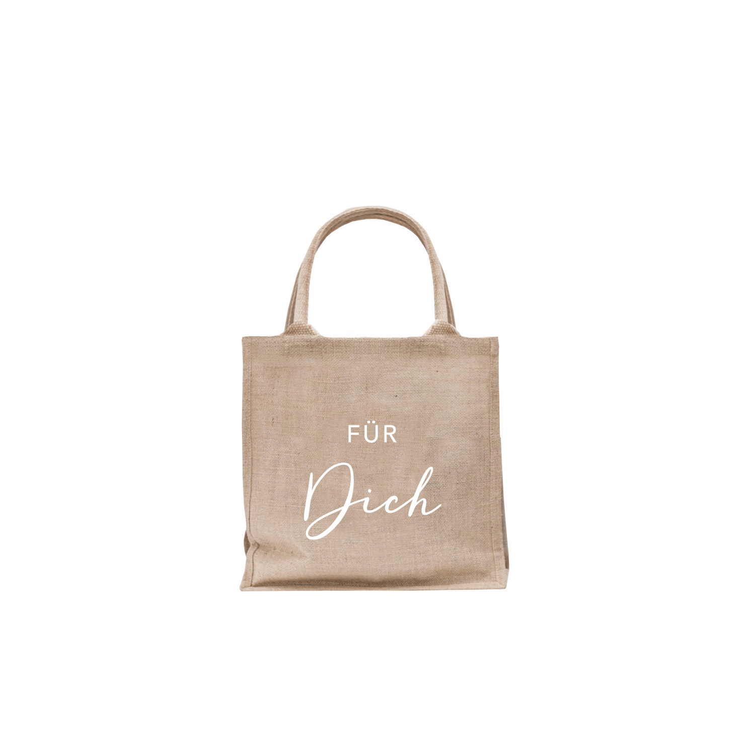 t-032_minijuteshopper_fuerdich Shopper Für dich