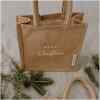 Mini Jute Shopper Christmas 2er Set