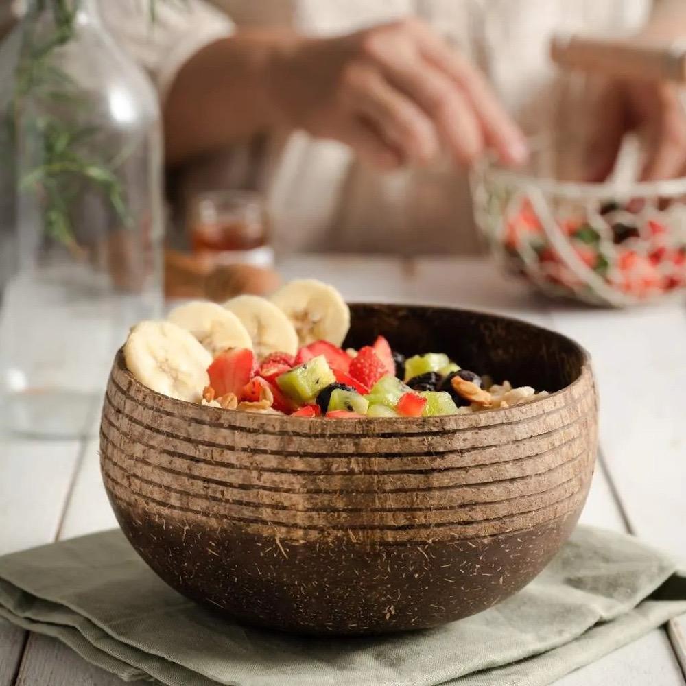 Coconut Shell Bowls & Spoons - Muster Cosmos