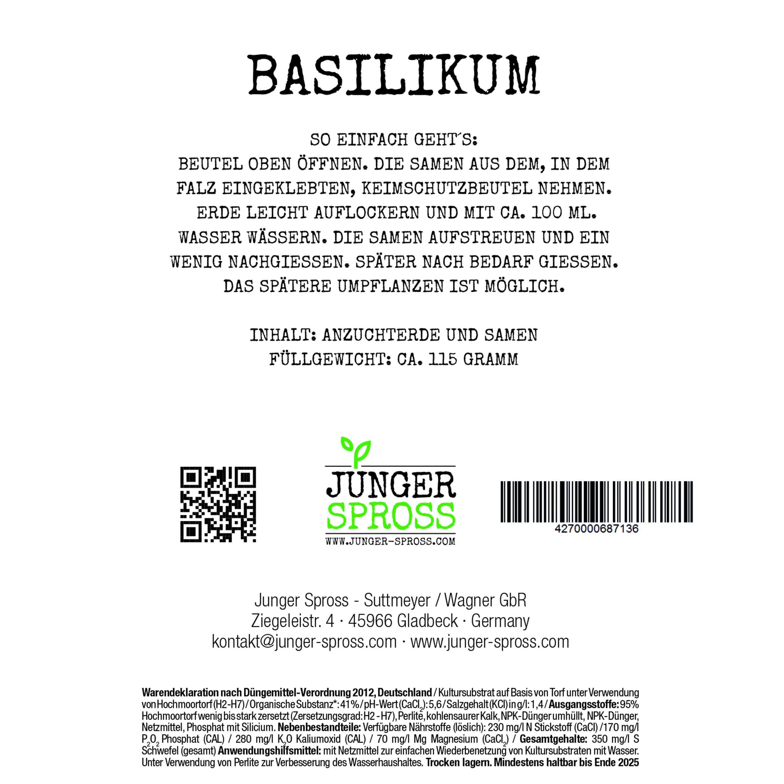 59DD7938-C18B-4DBA-9D74-07ACAE3D417C Junger Spross - Gib deinem Leben eine Gin (Basilikum)