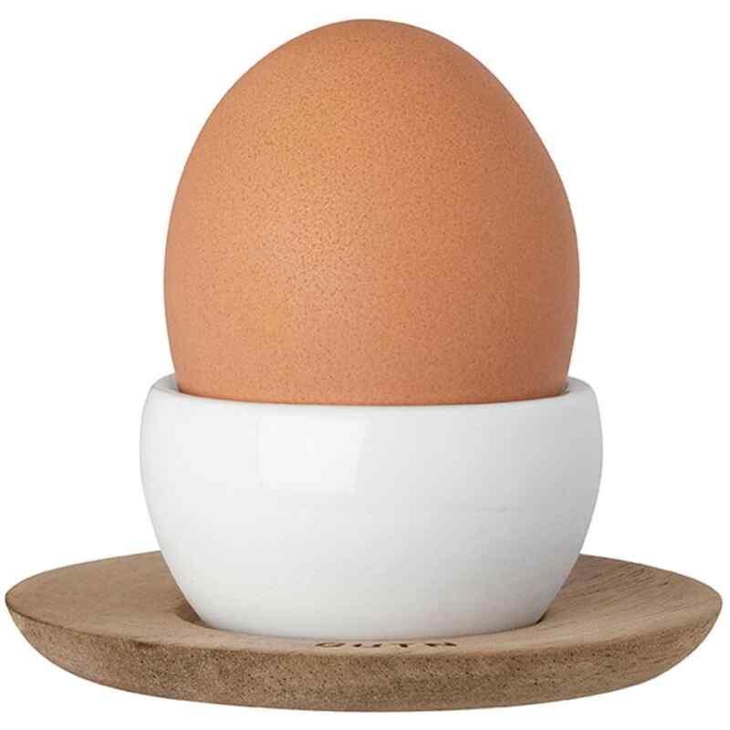 Eierbecher mit Unterteller Morgääähn