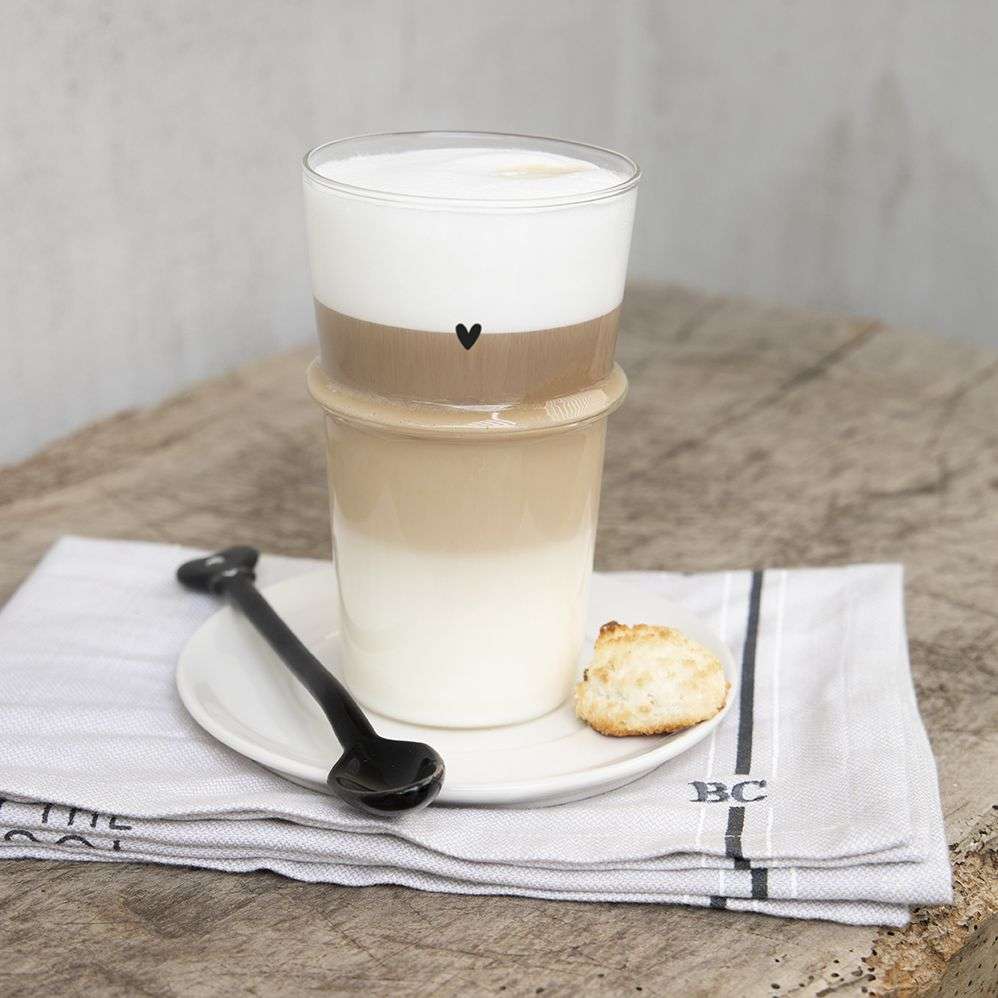 Kaffee-Löffel schwarz lang