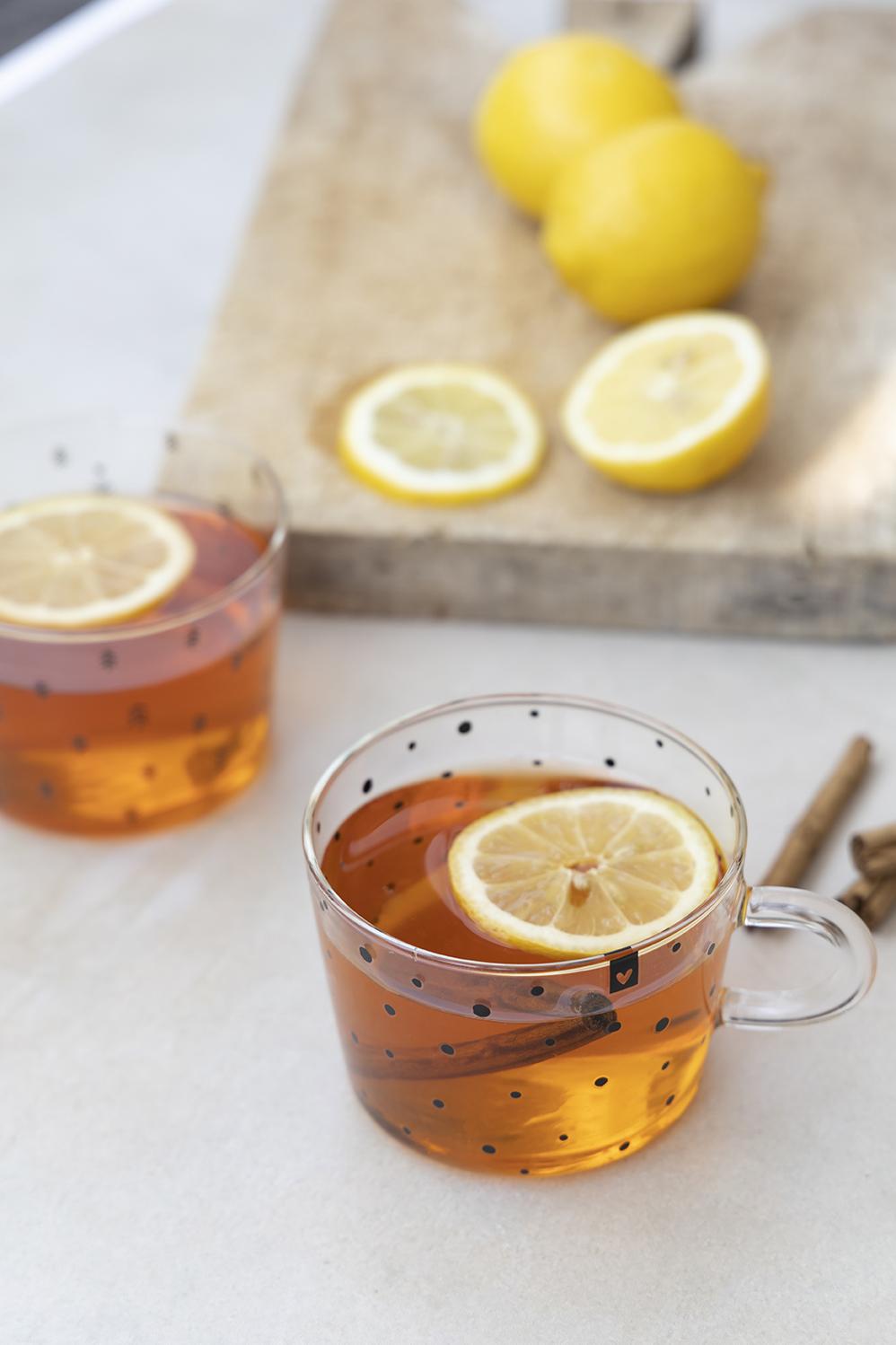 Tumblr Tee Glas Dots / Tea Time