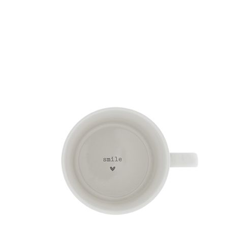 Tasse White / little Hearts in Black