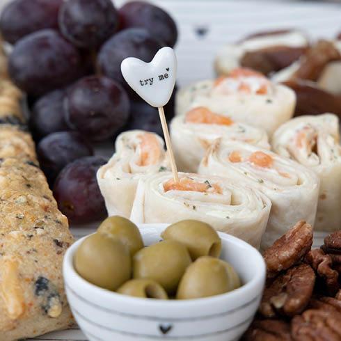 Schälchen Mini 3 Sorten Hearts, Stripes, Flowers