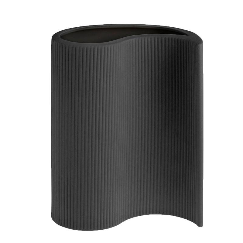 Vase Edshult dunkelgrau