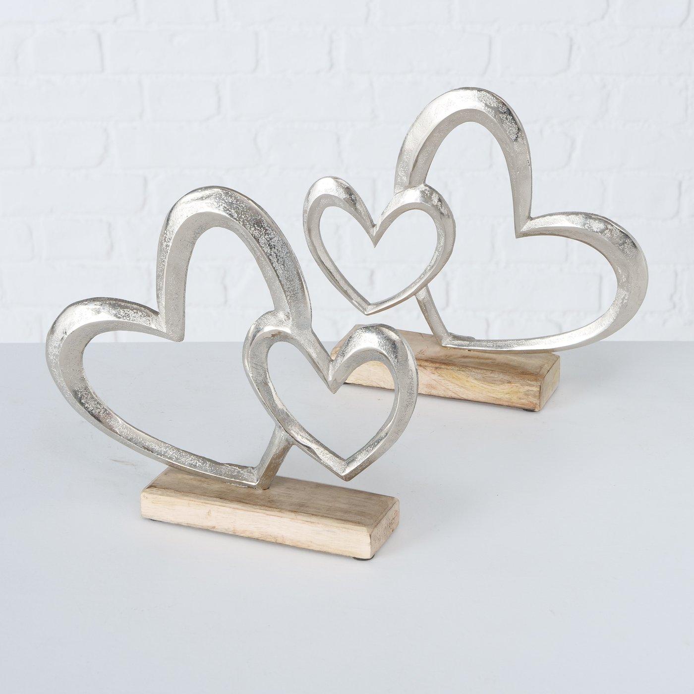 Aufsteller Miora silber, 2 Sorten