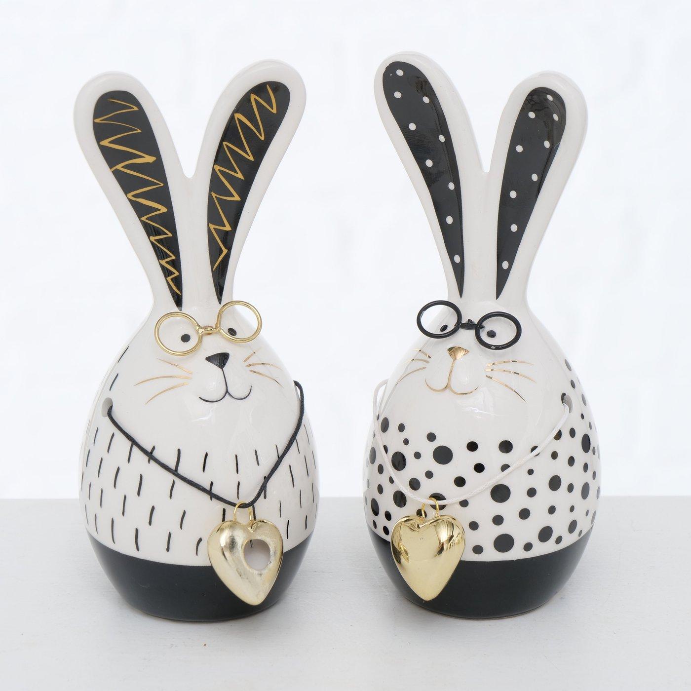 Hase Figur Valerio 2er Set