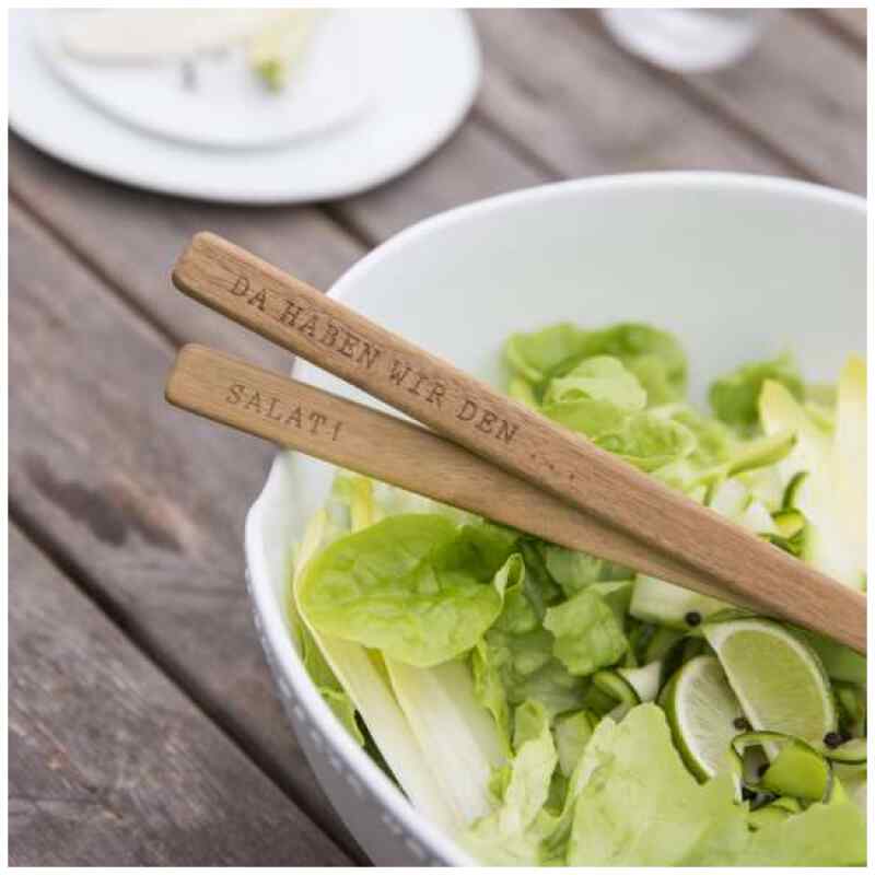 Räder Salatbesteck Da haben wir den Salat