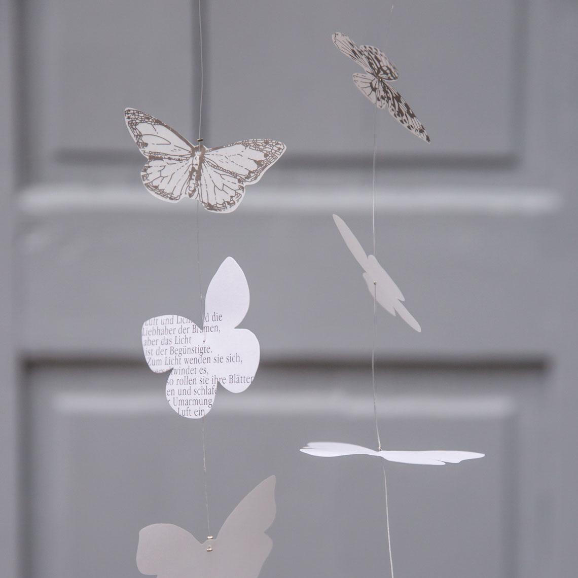 Zuhause Kette Schmetterling Länge 1,5m