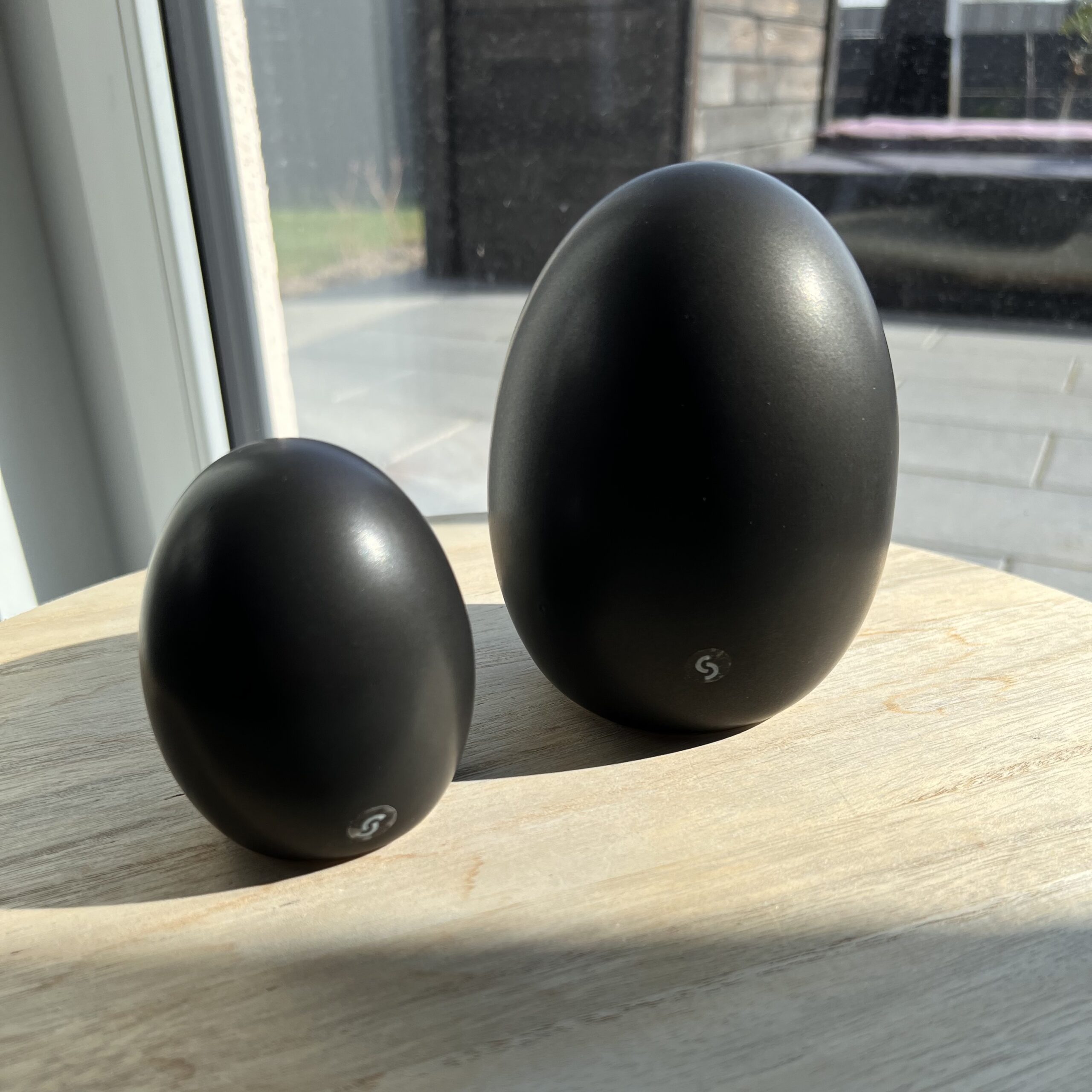 Dekofigur Ei Bjuv schwarz