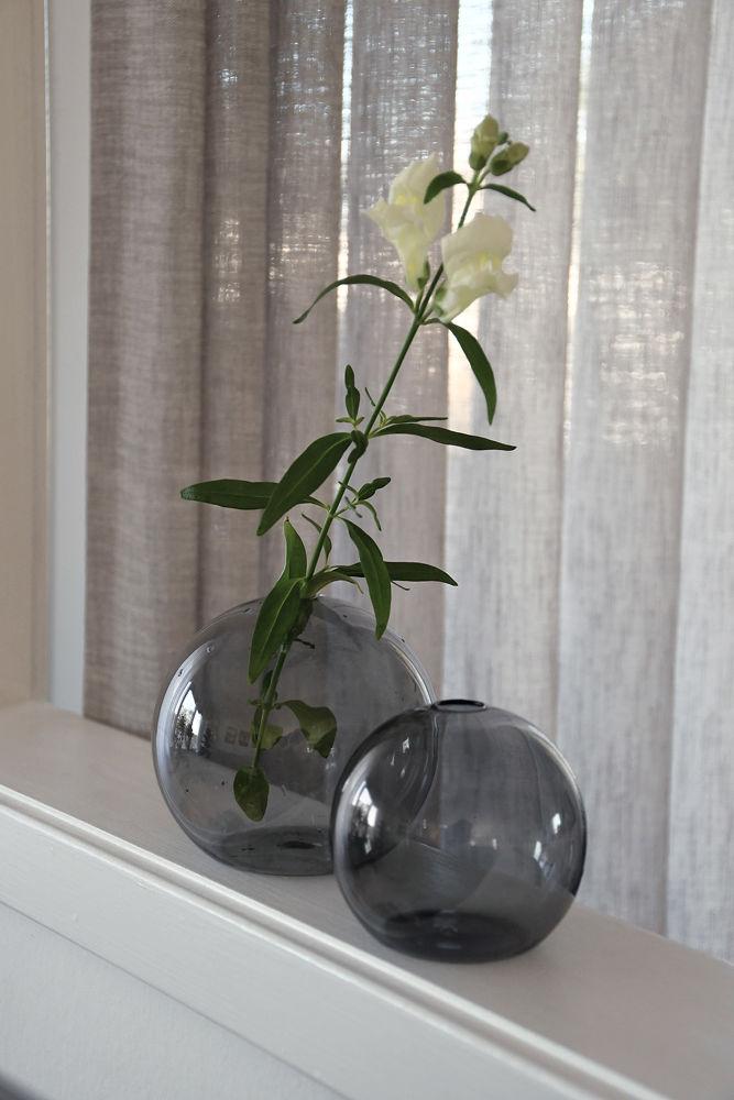 Vase Hult grau Glas