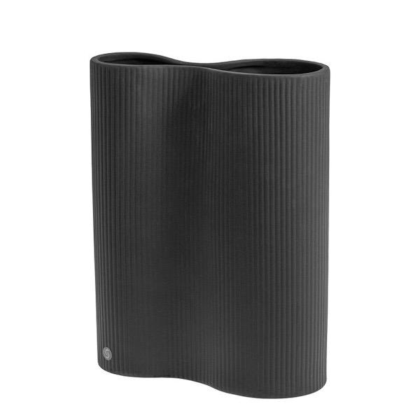 Vase Bunn dunkelgrau