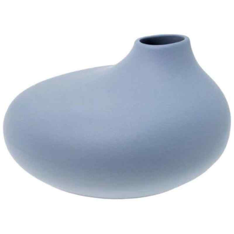 Vase Källa groß blau