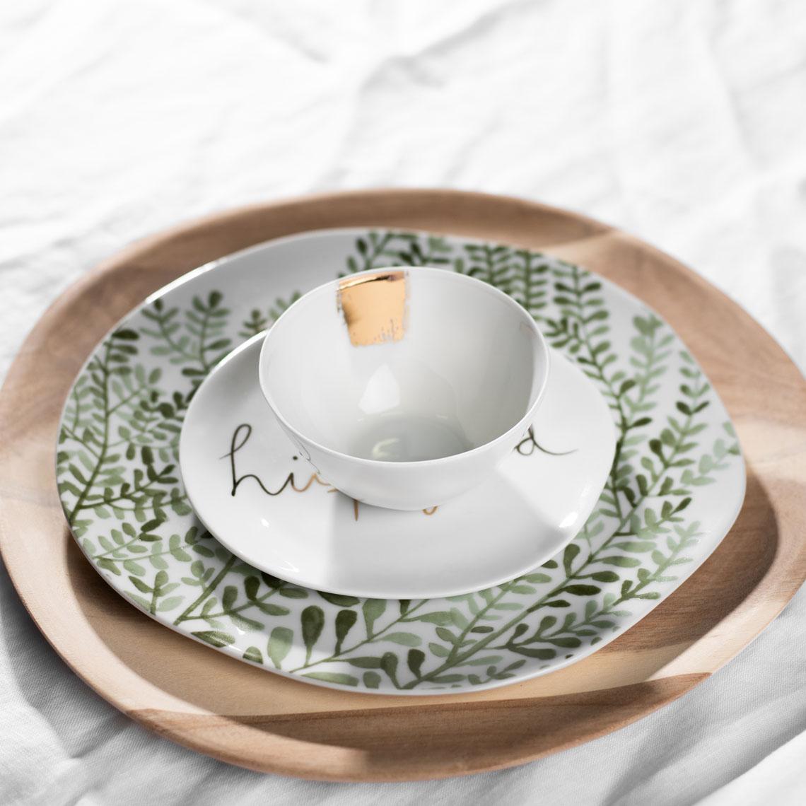 Mix & Match Teller klein Hüftgold